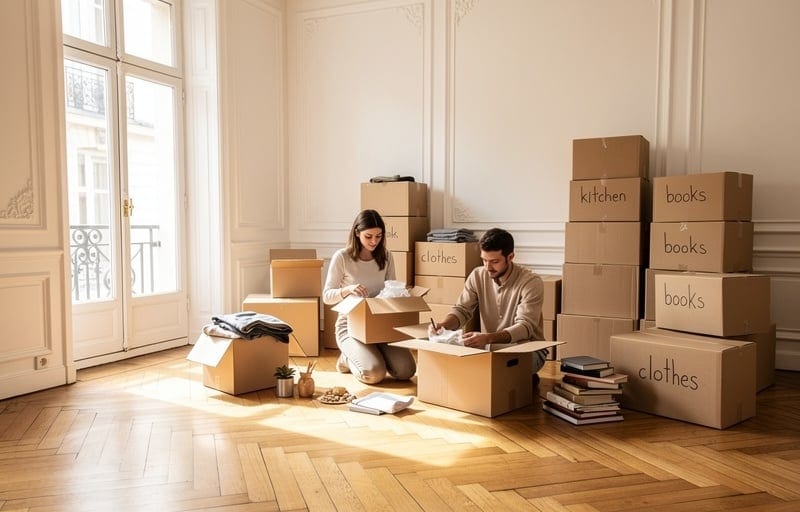 Tarifs déménageur Bordeaux selon la taille de votre logement