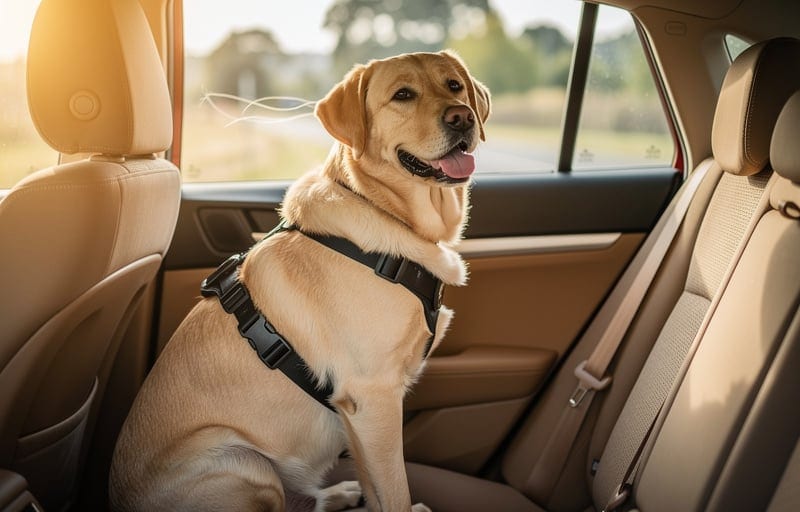 Préparer le déménagement de votre chien sans le stresser